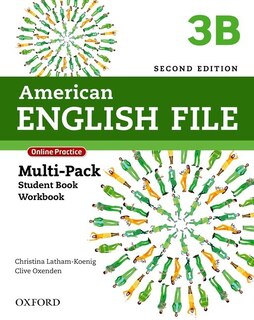 Couverture_American English File: Level 3 B Multi-pack