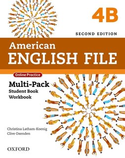Front cover_American English File: Level 4 B Multi-pack