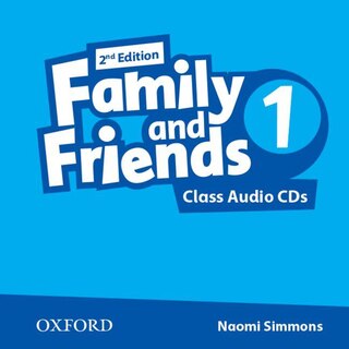 Front cover_Family and Friends: Level 1 Class Audio CD (2 Discs)