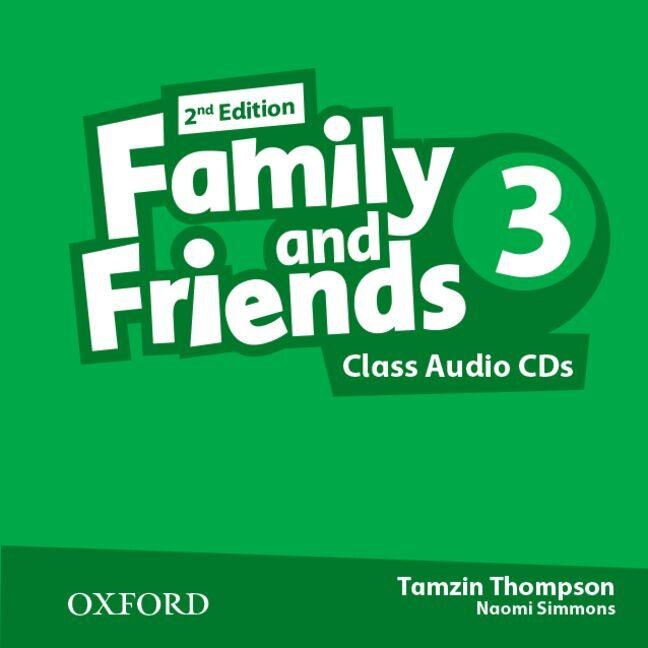 Couverture_Family and Friends: Level 3 Class Audio CD (2 Discs)