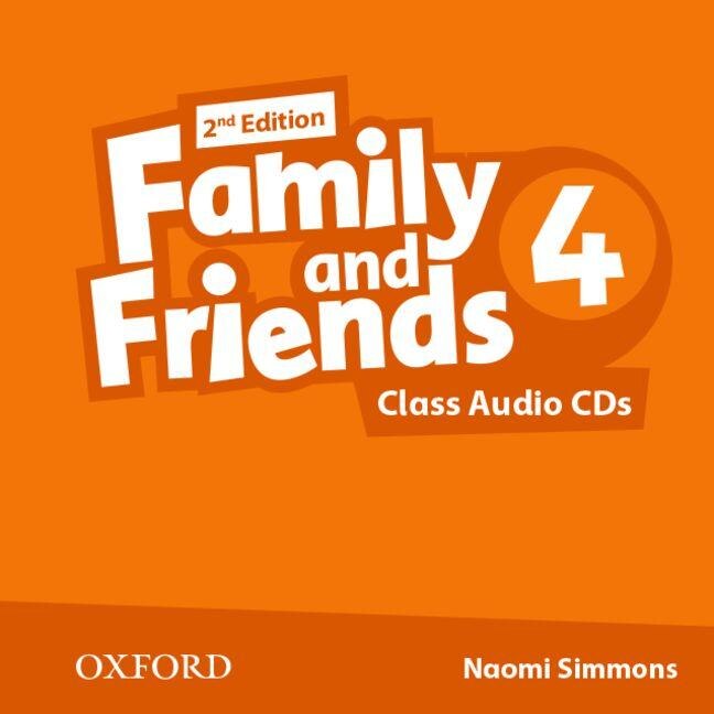 Front cover_Family and Friends: Level 4 Class Audio CD (2 Discs)