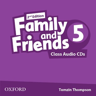 Front cover_Family and Friends: Level 5 Class Audio CD (2 Discs)