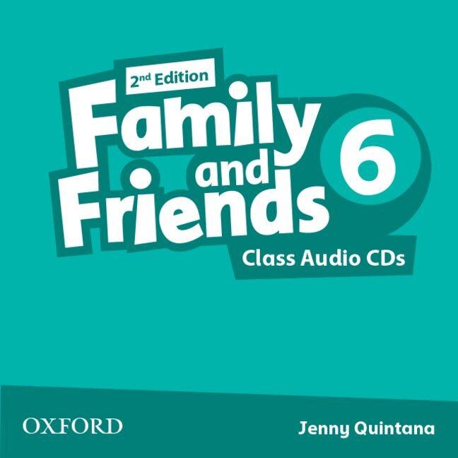 Couverture_Family and Friends: Level 6 Class Audio CD (2 Discs)