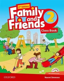 Family and Friends: Level 2 Class Book and MultiROM Pack