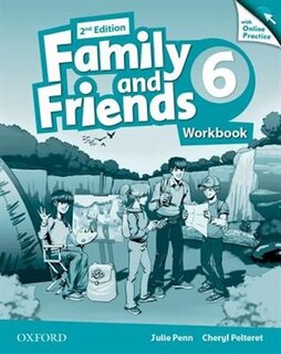 Front cover_Family and Friends: Level 6 Workbook and Online Skills Practice Pack