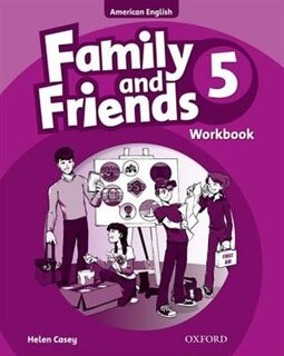 Couverture_Family and Friends American Edition: Level 5 Workbook