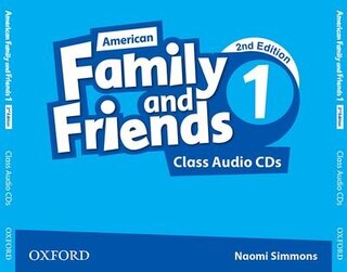 Front cover_American Family and Friends: Level 1 Class Audio CDs