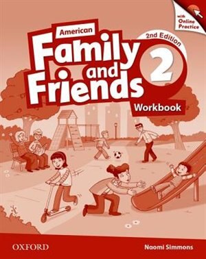 Couverture_American Family and Friends: Level 2 Workbook with Online Practice