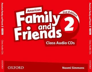 Couverture_American Family and Friends: Level 2 Class Audio CDs