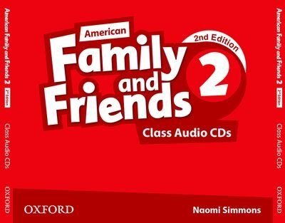 Couverture_American Family and Friends: Level 2 Class Audio CDs