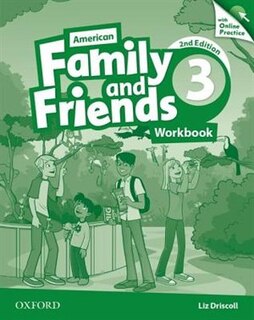 Couverture_American Family and Friends: Level 3 Workbook with Online Practice