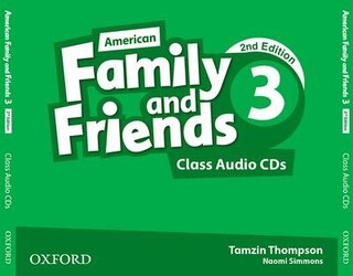Front cover_American Family and Friends: Level 3 Class Audio CDs