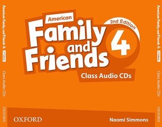 Couverture_American Family and Friends: Level 4 Class Audio CDs