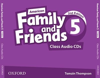 Front cover_American Family and Friends: Level 5 Class Audio CDs