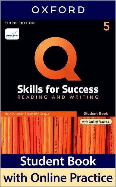 Couverture_Q: Skills for Success: Level 5 Reading and Writing Student Book with iQ Online Practice