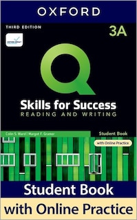 Front cover_Q: Skills For Success: Level 3 Reading And Writing Split Student Book A With Iq Online Practice