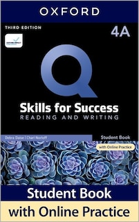 Front cover_Q: Skills for Success: Level 4 Reading and Writing Split Student Book A with iQ Online Practice