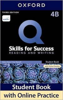 Couverture_Q: Skills for Success: Level 4 Reading and Writing Split Student Book B with iQ Online Practice