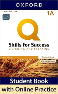 Front cover_Q: Skills for Success: Level 1 Listening and Speaking Split Student Book A with iQ Online Practice