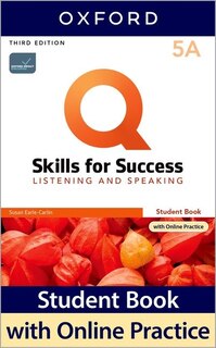Couverture_Q: Skills for Success: Level 5 Listening and Speaking Split Student Book A with iQ Online Practice