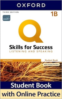 Front cover_Q: Skills for Success: Level 1 Listening and Speaking Split Student Book B with iQ Online Practice