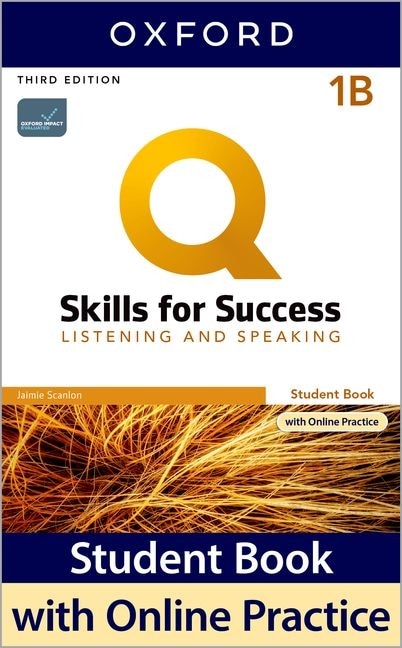 Front cover_Q: Skills for Success: Level 1 Listening and Speaking Split Student Book B with iQ Online Practice