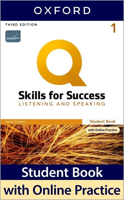 Front cover_Q: Skills for Success: Level 1 Listening and Speaking Student Book with iQ Online Practice