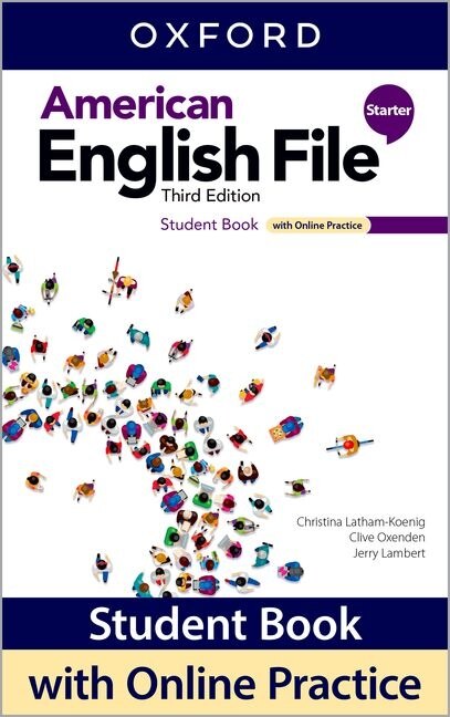 Front cover_American English File: Starter Student Book with Online Practice