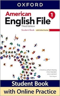 Front cover_American English File: Level 1 Student Book With Online Practice