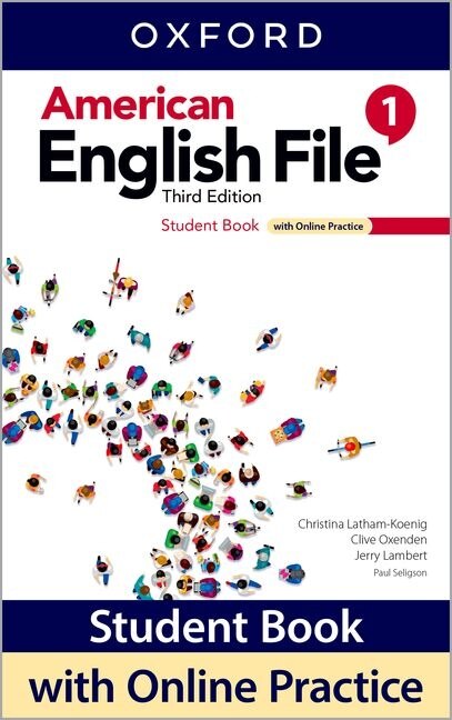 Front cover_American English File: Level 1 Student Book With Online Practice