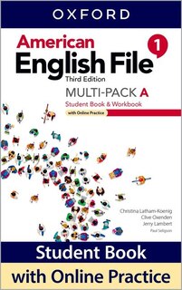 Couverture_American English File: Level 1 Student Book/Workbook Multi-Pack A with Online Practice
