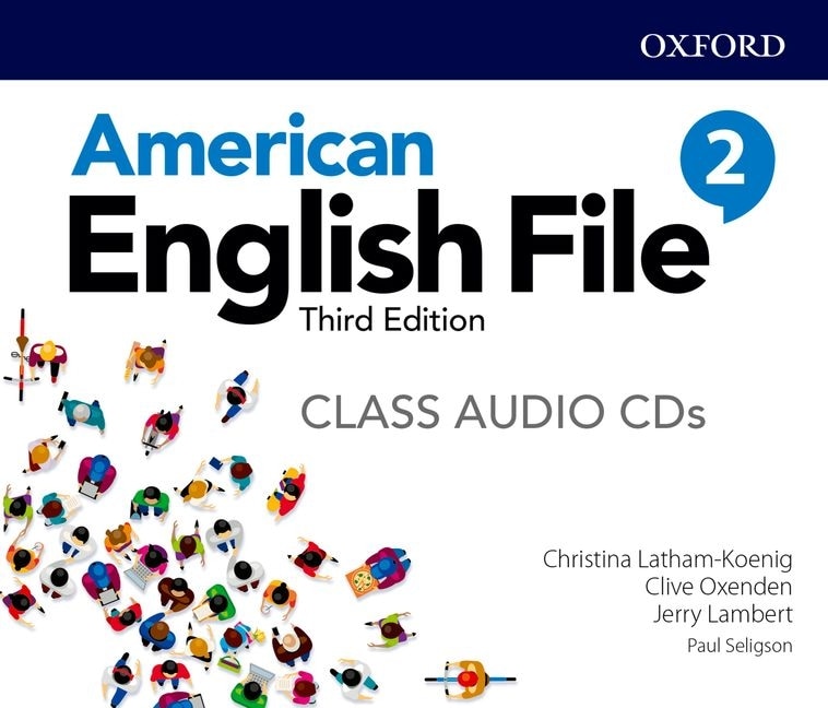 Front cover_American English File: Level 2 Class Audio CDs