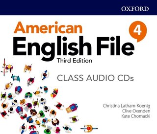 Couverture_American English File: Level 4 Class Audio CDs