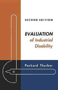 Front cover_Evaluation of Industrial Disability