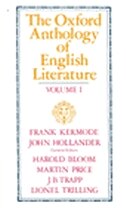 Couverture_The Oxford Anthology of English Literature: Two-volume edition Volume I:  The Middle Ages through the Eighteenth Century