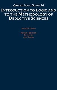 Front cover_Introduction to Logic and to the Methodology of the Deductive Sciences