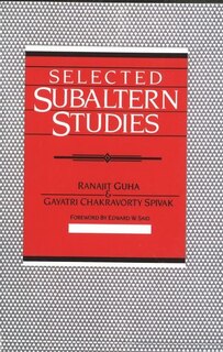 Front cover_Selected Subaltern Studies