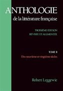 Front cover_Anthologie de la Littérature Française: Tome II: Dix-neuvième et vingtième siècles