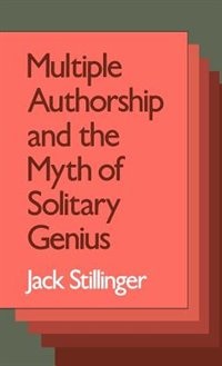 Couverture_Multiple Authorship and the Myth of Solitary Genius