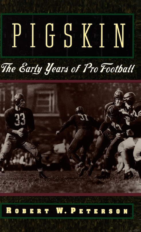 Couverture_Pro Football's Early Years
