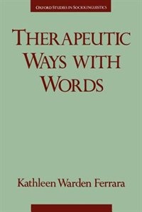 Front cover_Therapeutic Ways with Words