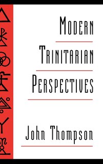 Front cover_Modern Trinitarian Perspectives