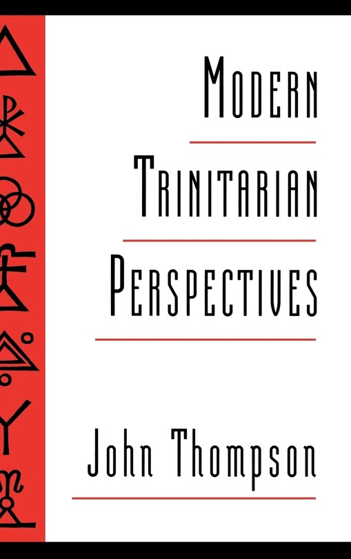 Front cover_Modern Trinitarian Perspectives