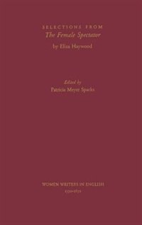 Front cover_Selections from the Female Spectator