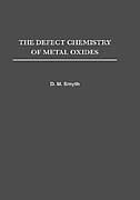 Front cover_The Defect Chemistry of Metal Oxides