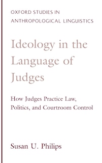 Front cover_Ideology in the Language of Judges