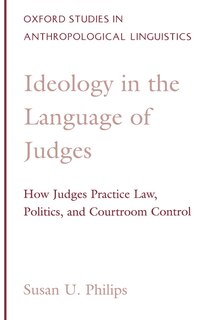 Front cover_Ideology in the Language of Judges