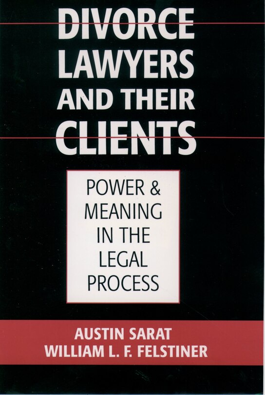 Front cover_Divorce Lawyers and Their Clients