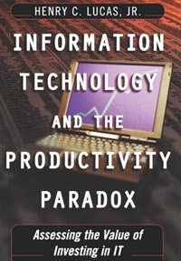 Front cover_Information Technology and the Productivity Paradox