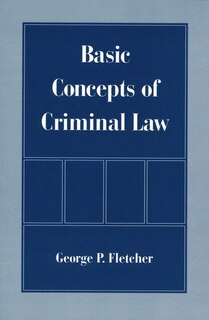 Front cover_Basic Concepts of Criminal Law